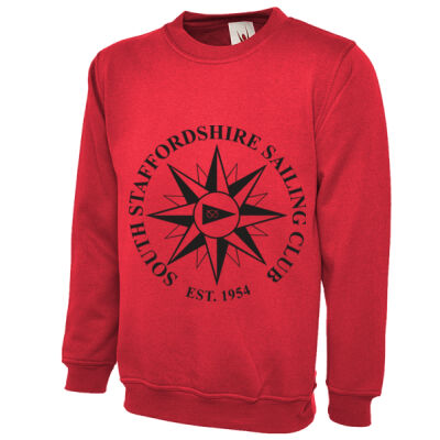 SSSC Compass Design Sweatshirt Front Print Thumbnail